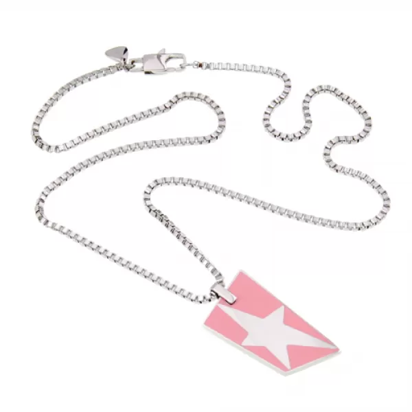 Thierry Mugler ocelový náhrdelník T41113P