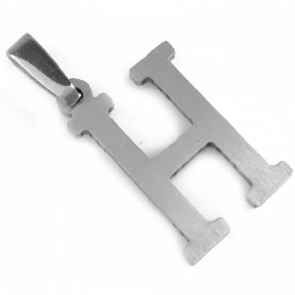 Přívěsek ocel - písmeno H 53260218-H