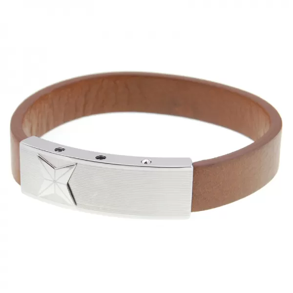 Thierry Mugler náramek z kůže TH56017M