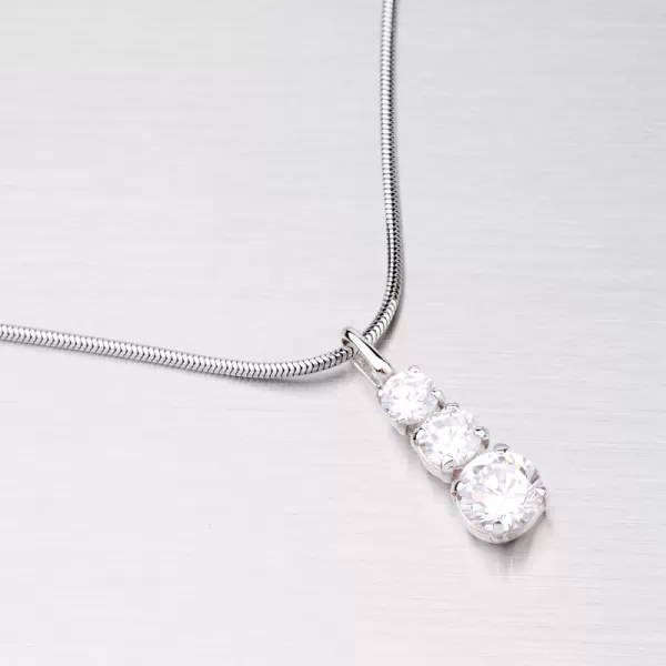 Přívěsek se zirkony TP6817