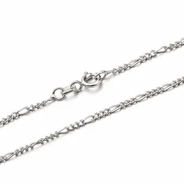 Řetízek stříbro 925 Figaro 3+1 CHRS-073-040-RH