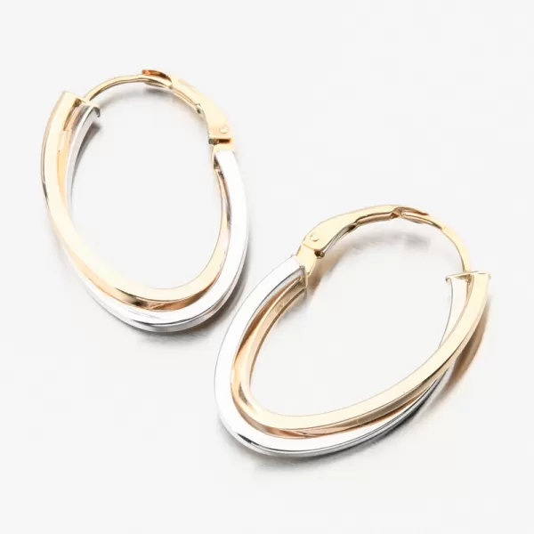 Dámské náušnice zlato mix 585 PKL22-052