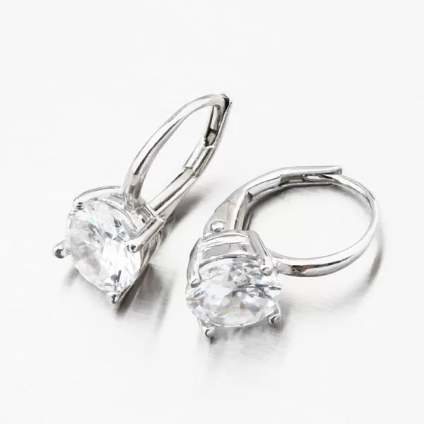 Dámské náušnice stříbro 925 zirkon PKL-2236