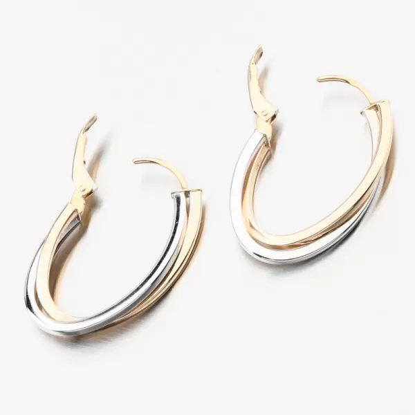 Dámské náušnice zlato mix 585 PKL22-052