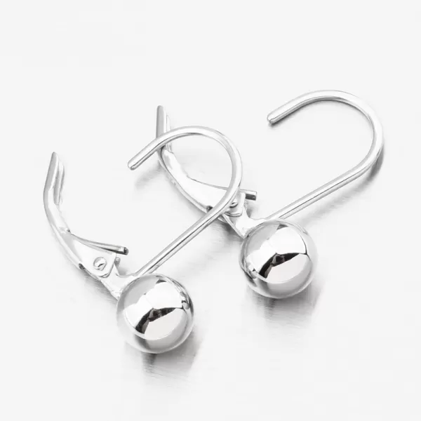 Dámské náušnice stříbro 925 kuličkou PKL-2264