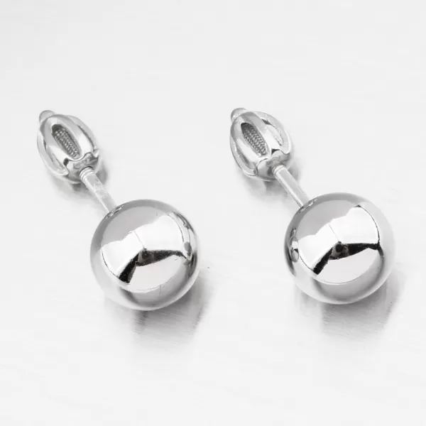 Dámské náušnice stříbro 925 s kuličkou PKL-2259