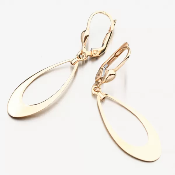 Dámské náušnice žluté zlato 585 visací PKL22-072