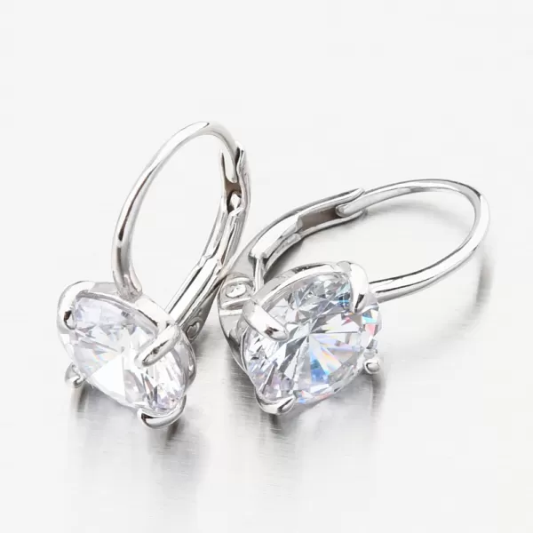 Dámské náušnice stříbro 925 zirkon PKL-2227