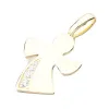 Dámský přívěsek stříbro 925 zirkon zlacený anděl PKL-3163