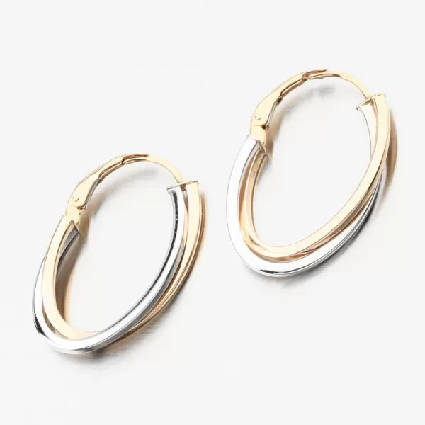 Dámské náušnice zlato mix 585 PKL22-052