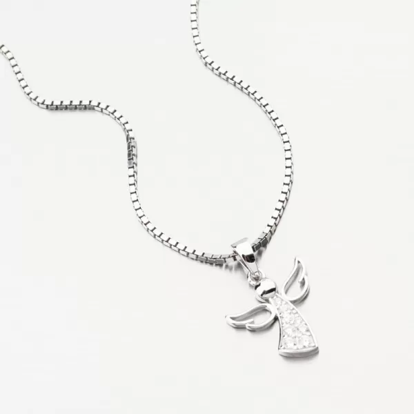 Dámský přívěsek stříbro 925 zirkon anděl PKL-3160