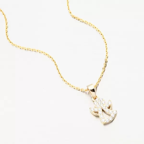 Dámský přívěsek stříbro 925 zirkon anděl PKL-3151