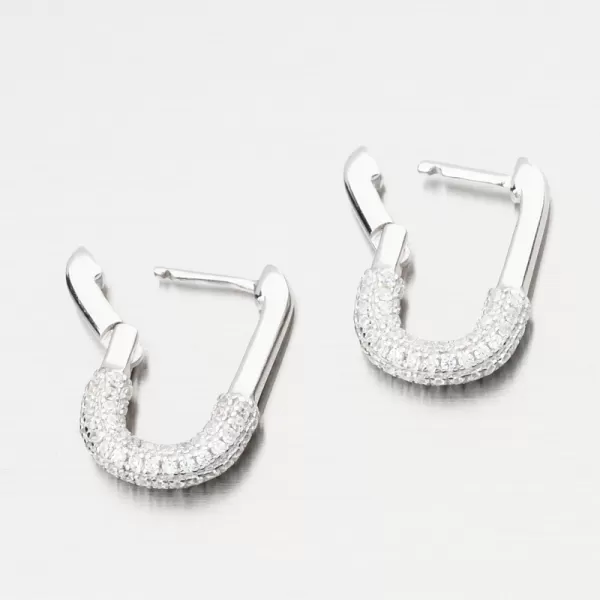 Dámské náušnice stříbro 925 zirkon PKL-2230