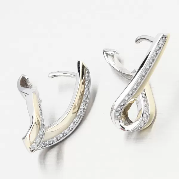 Dámské náušnice stříbro 925 zirkon PKL-2261